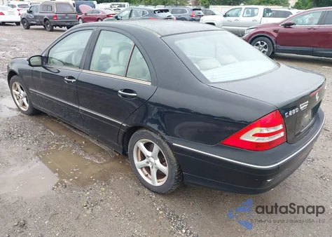 2007 Mercedes-Benz C 280 Luxury 4Matic из США, поврежденный, VIN WDBRF92H07F920830
